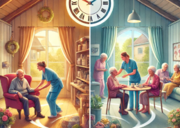 24-Stunden-Pflege vs. Pflegeheim