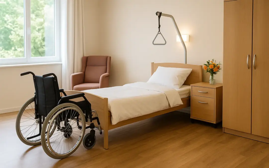 Pflegezimmer zuhause sinnvoll einrichten und den Alltag erleichtern